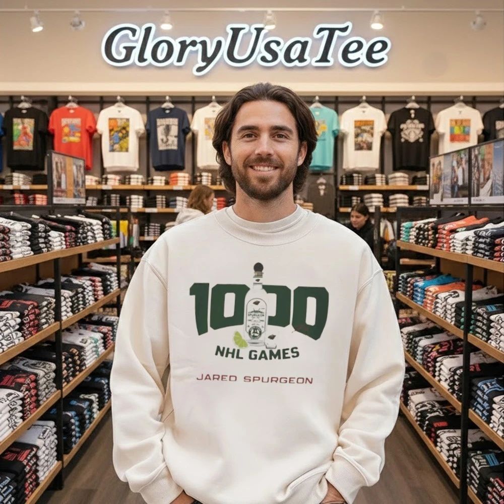 Jared Spurgeon 1000 nhl Games Shirt