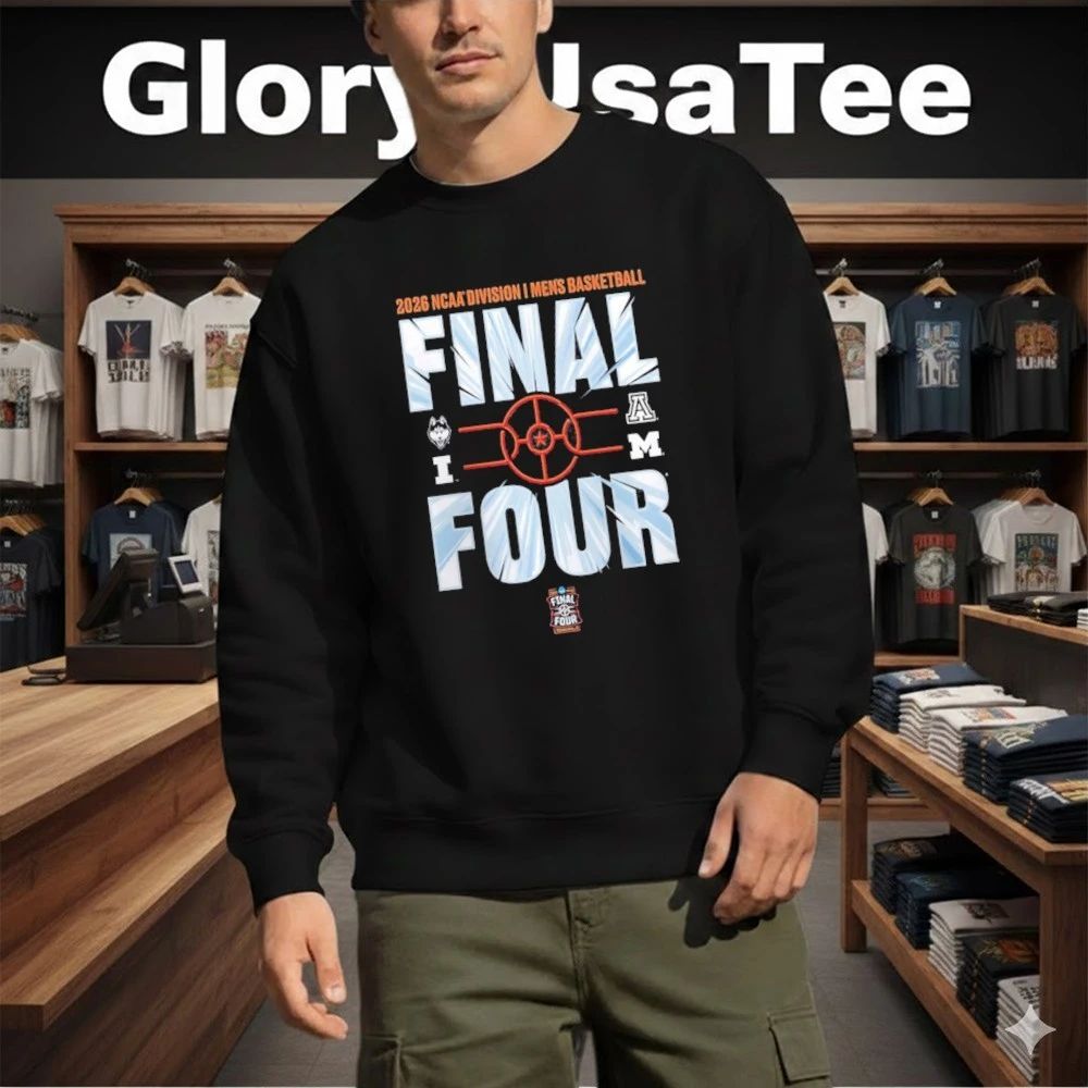 Men’s Basketball 2026 Tournament March Madness Final Four T-Shirt