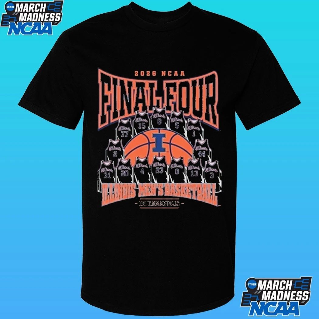 Illinois Men’s Basketball 2026 NCAA Final Four Shirt