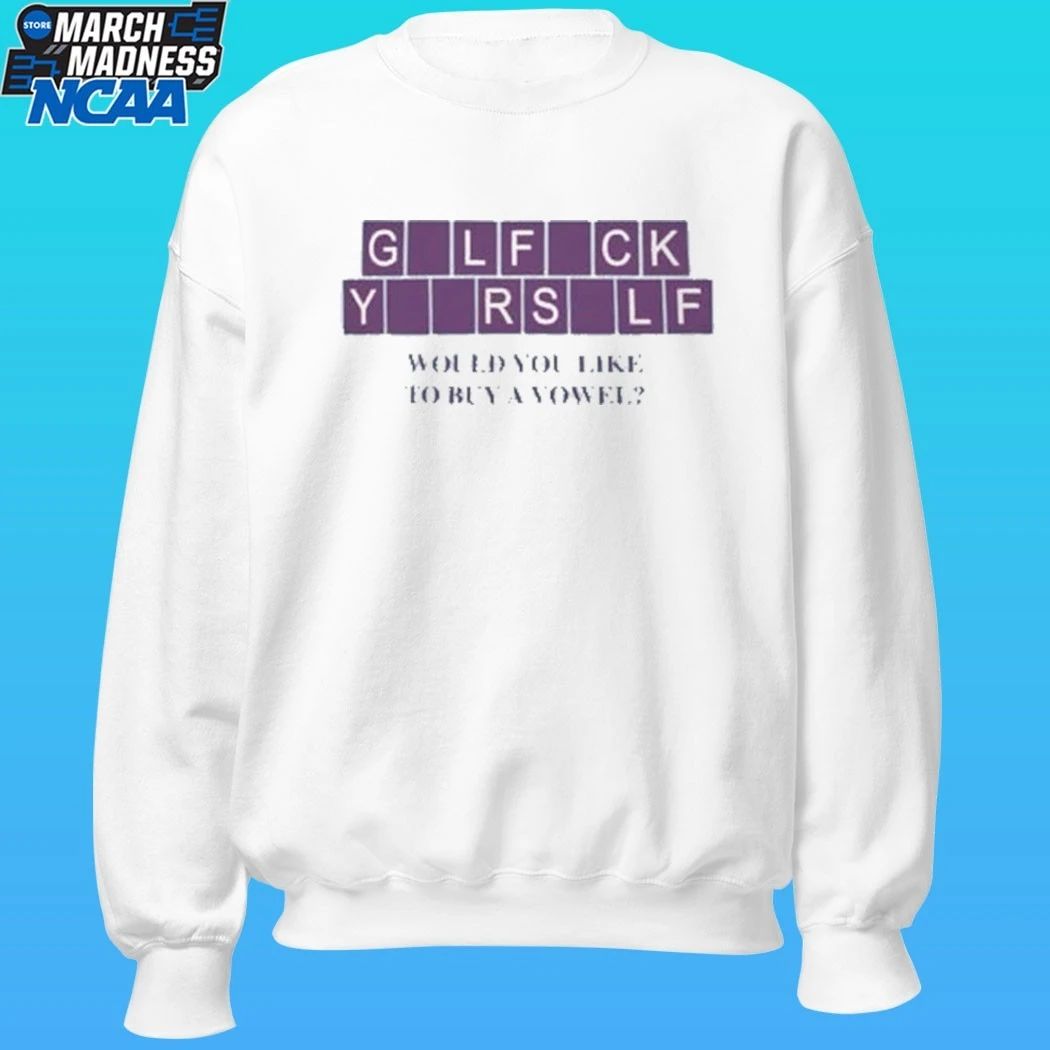 Golf Wang Would You Like To Buy A Vowel Shirt