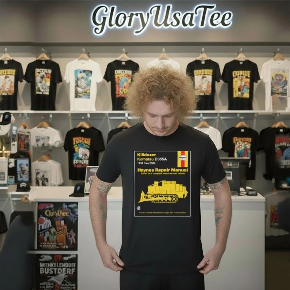 Killdozer Komatsu Haynes Repair Manual Shirt