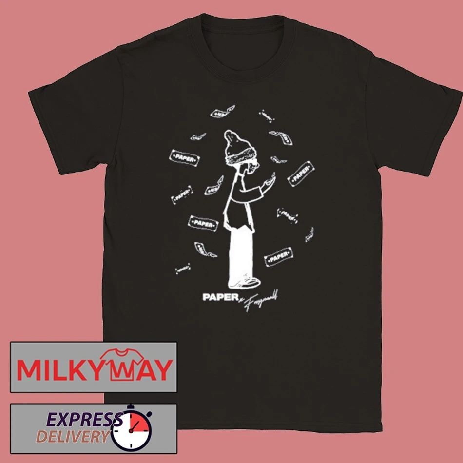 Foos Get Paper Black shirt