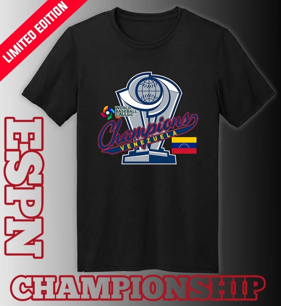 Venezuela 2026 World Baseball Classic Champions Trophy Shirt