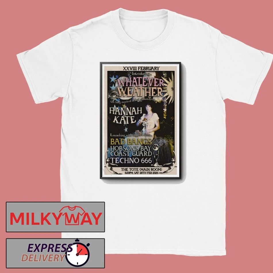 Hannah Kate The Tote Poster Feb 28 2026 shirt