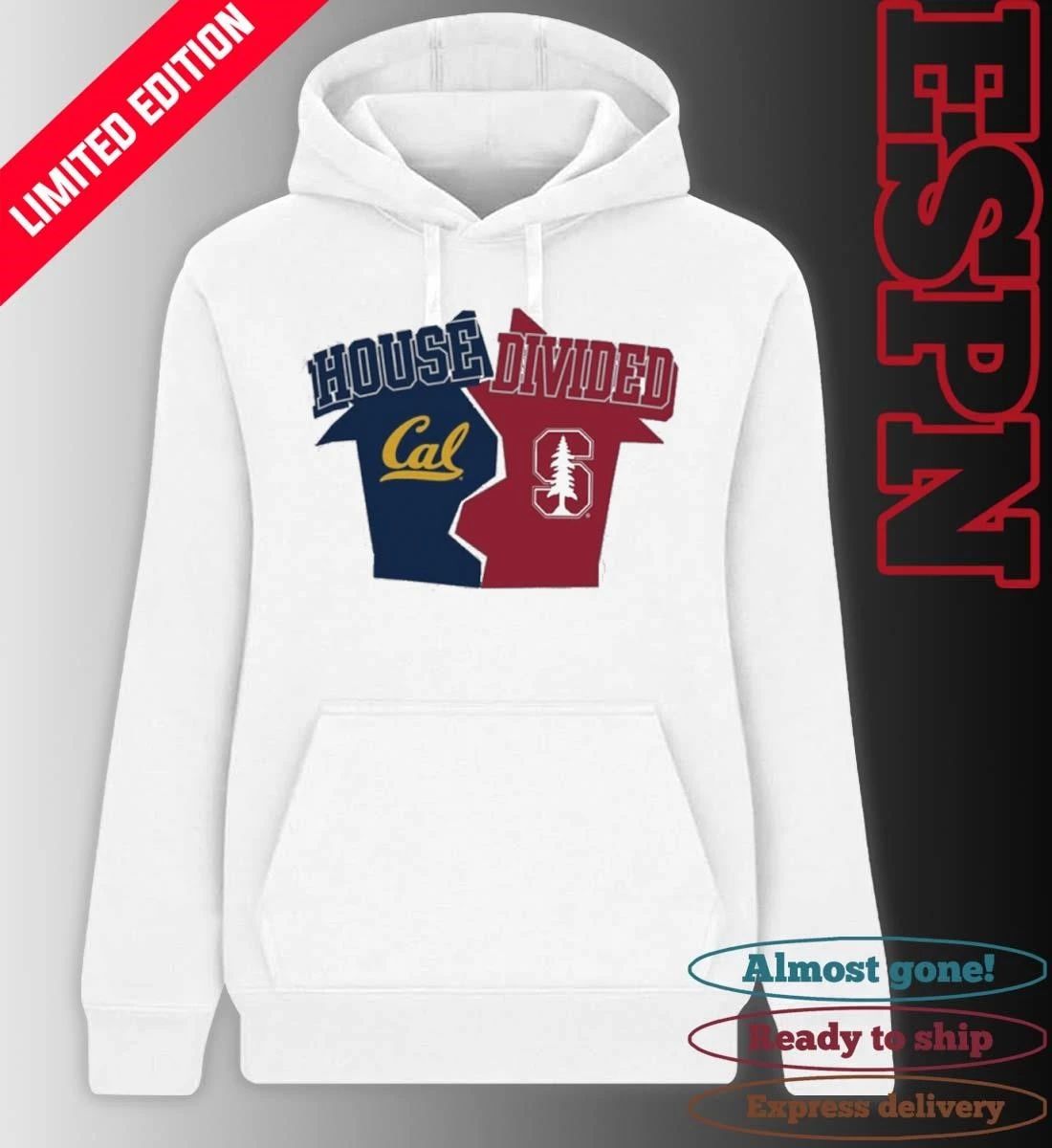 House Divided Cal Golden Bears Vs Stanford Cardinals Shirt