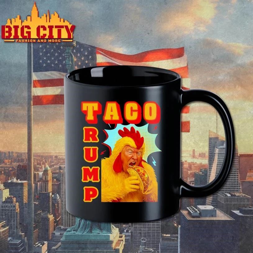 Taco Trump Chicken Funny Shirt