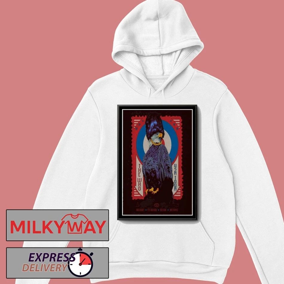 The Who 60th Anniversary New Poster shirt