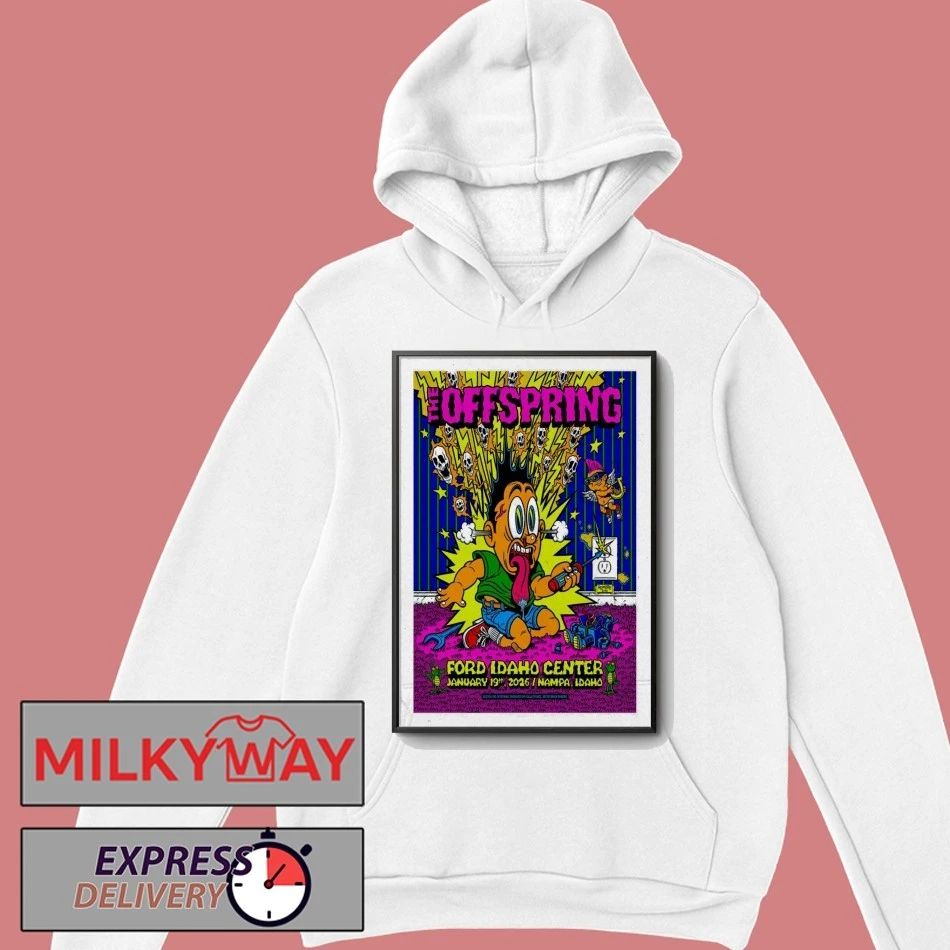Poster The Offspring At Ford Idaho Center In Nampa, ID On Jan 19, 2026 shirt
