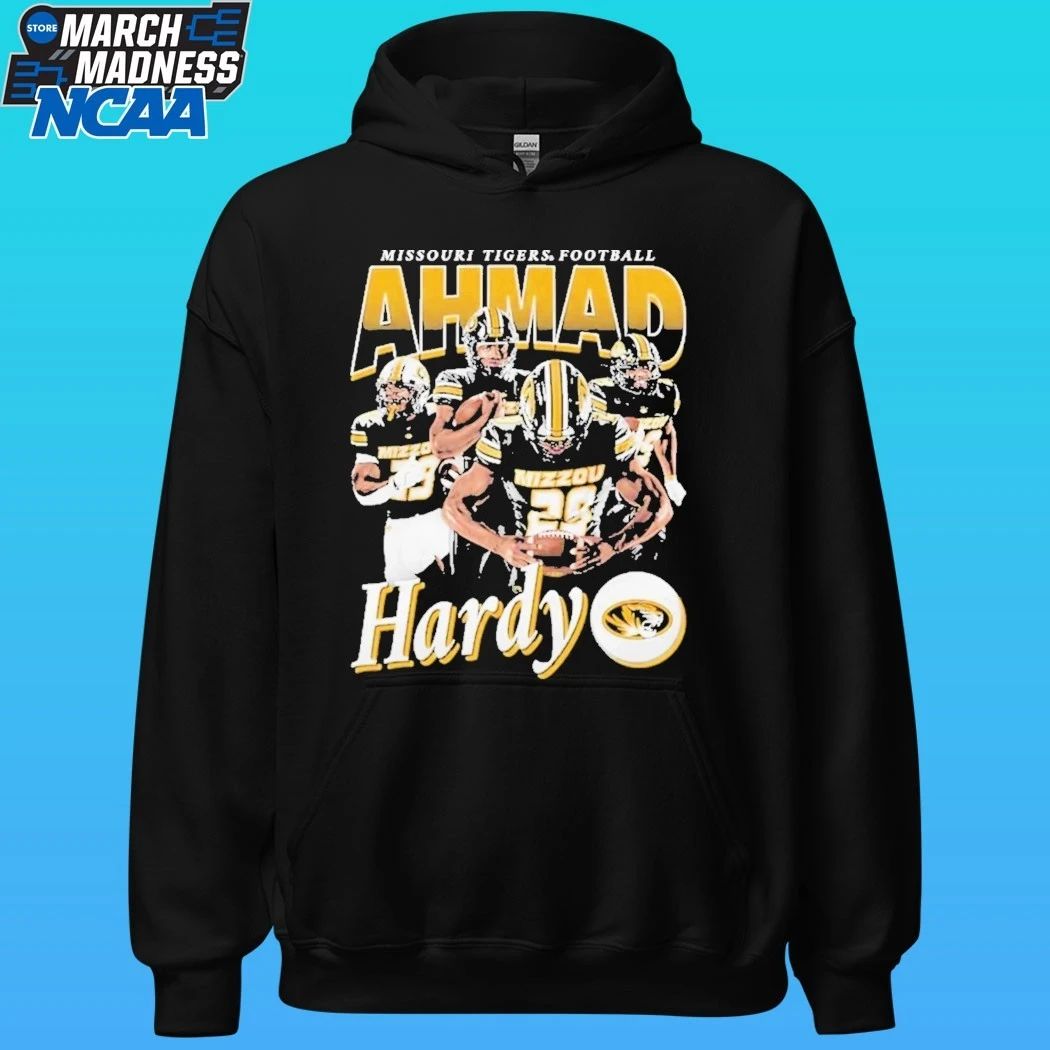 Ahmad Hardy Illustrated Missouri Tigers Football 2026 Shirt