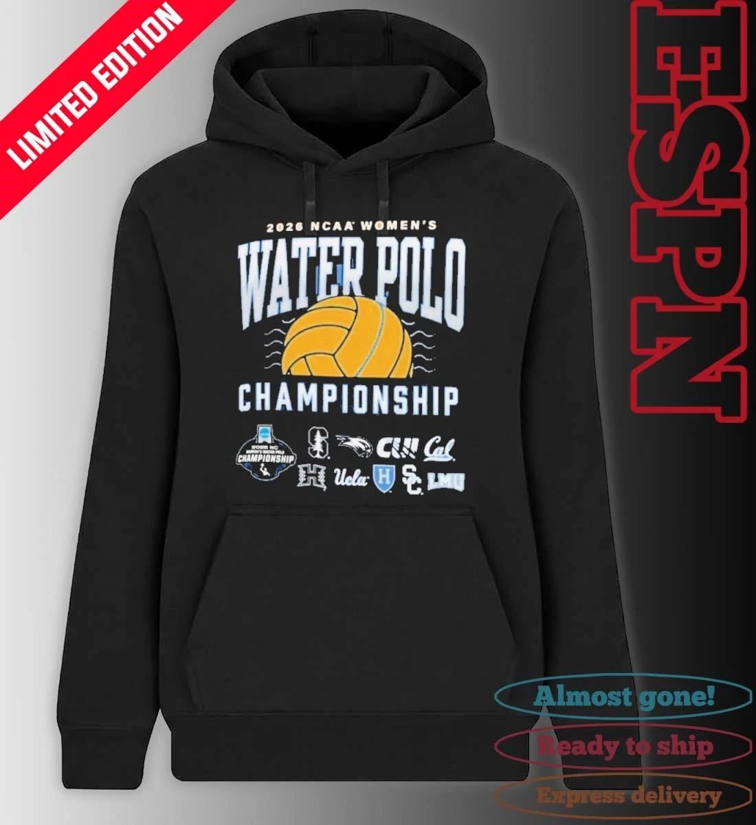 2026 NC Women’s Water Polo Championship Teams Shirt