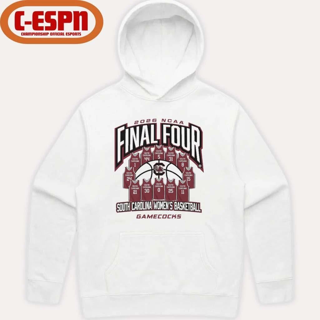 South Carolina Gamecocks 2026 Women’s Final Four Jersey Madness Shirt