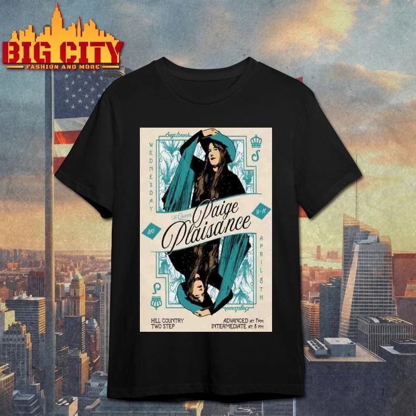 Paige Plaisance Tour Austin TX On Apr 8 2026 Poster Shirt