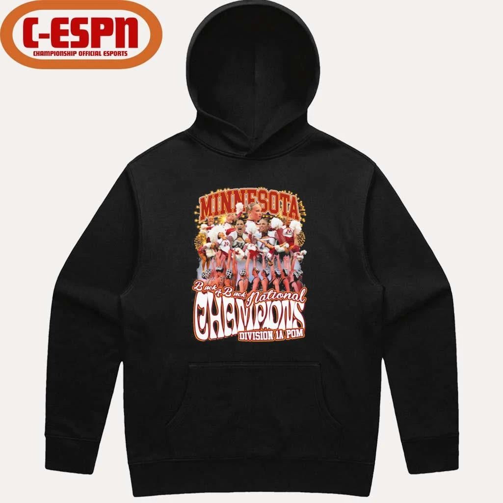Minnesota Dance Team Back 4 Back Division 1A Pom National Champions Shirt