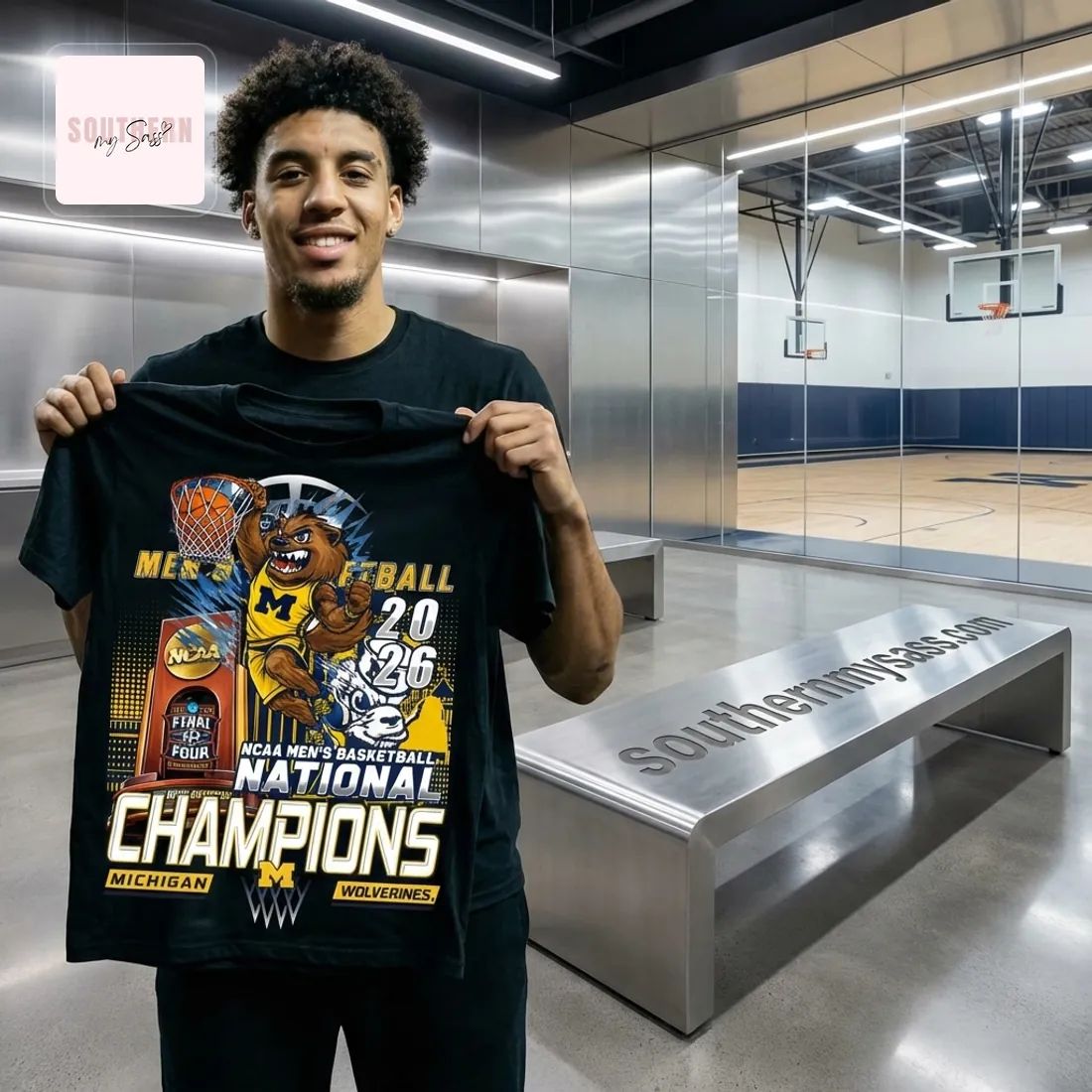 2026 Michigan Wolverines NCAA Final Four National Champions Unisex T-Shirt