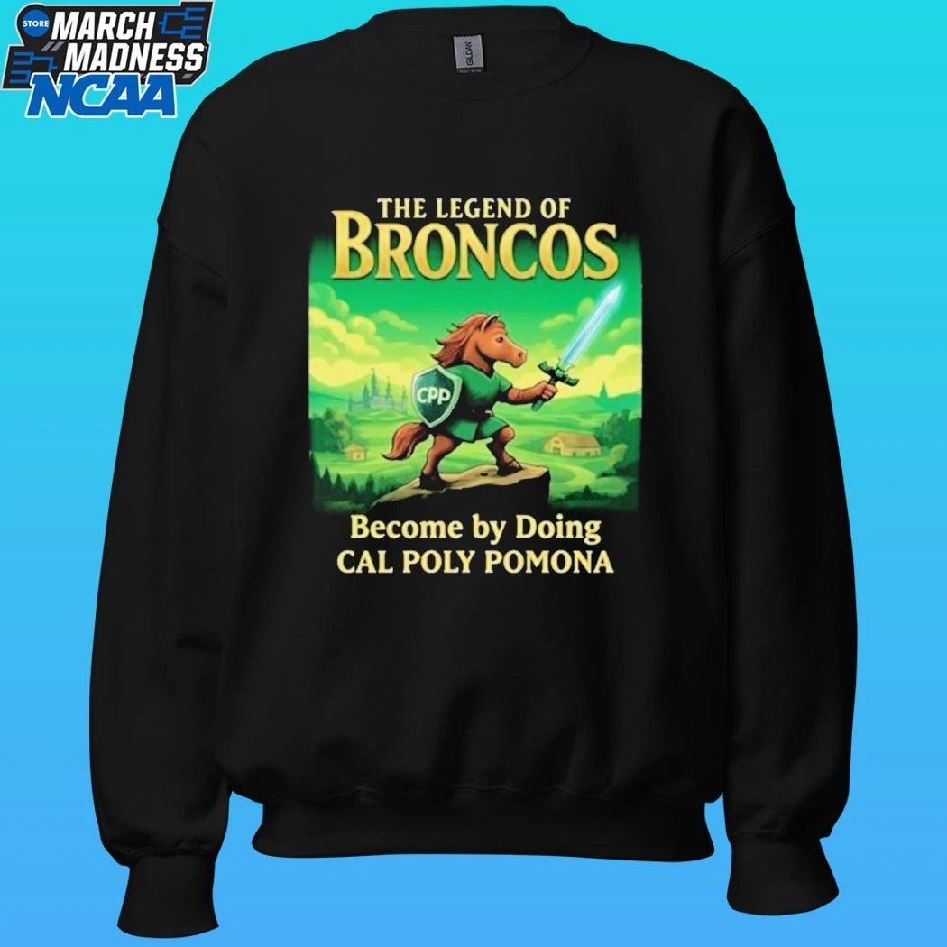 The Legend Of Broncos Become By Doing Cal Poly Pomona Shirt