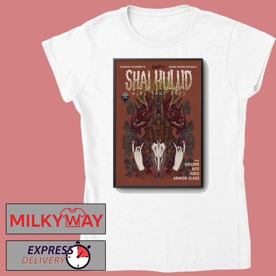 Shai Hulud Dec 18 2025 The Pyramid Scheme In Grand Rapids MI Poster shirt