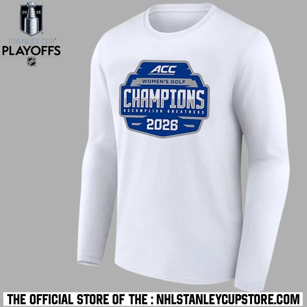 Stanford 2026 Acc Womens Golf Champions Accomplish Greatness Logo Shirt