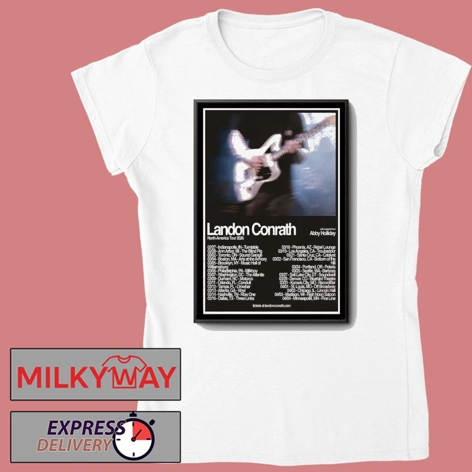 Landon Conrath North America Tour 2026 Poster shirt