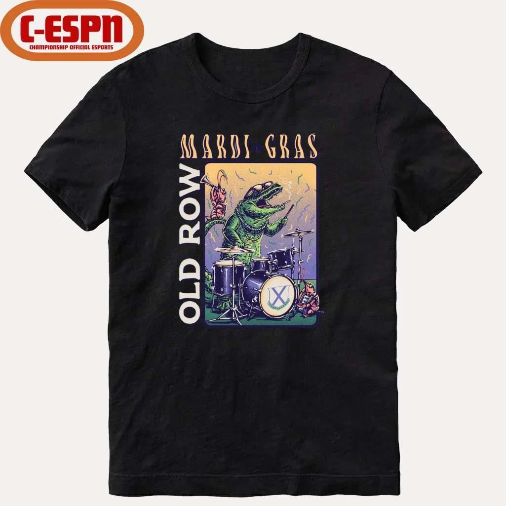 Mardi Gras Gator Band Shirt