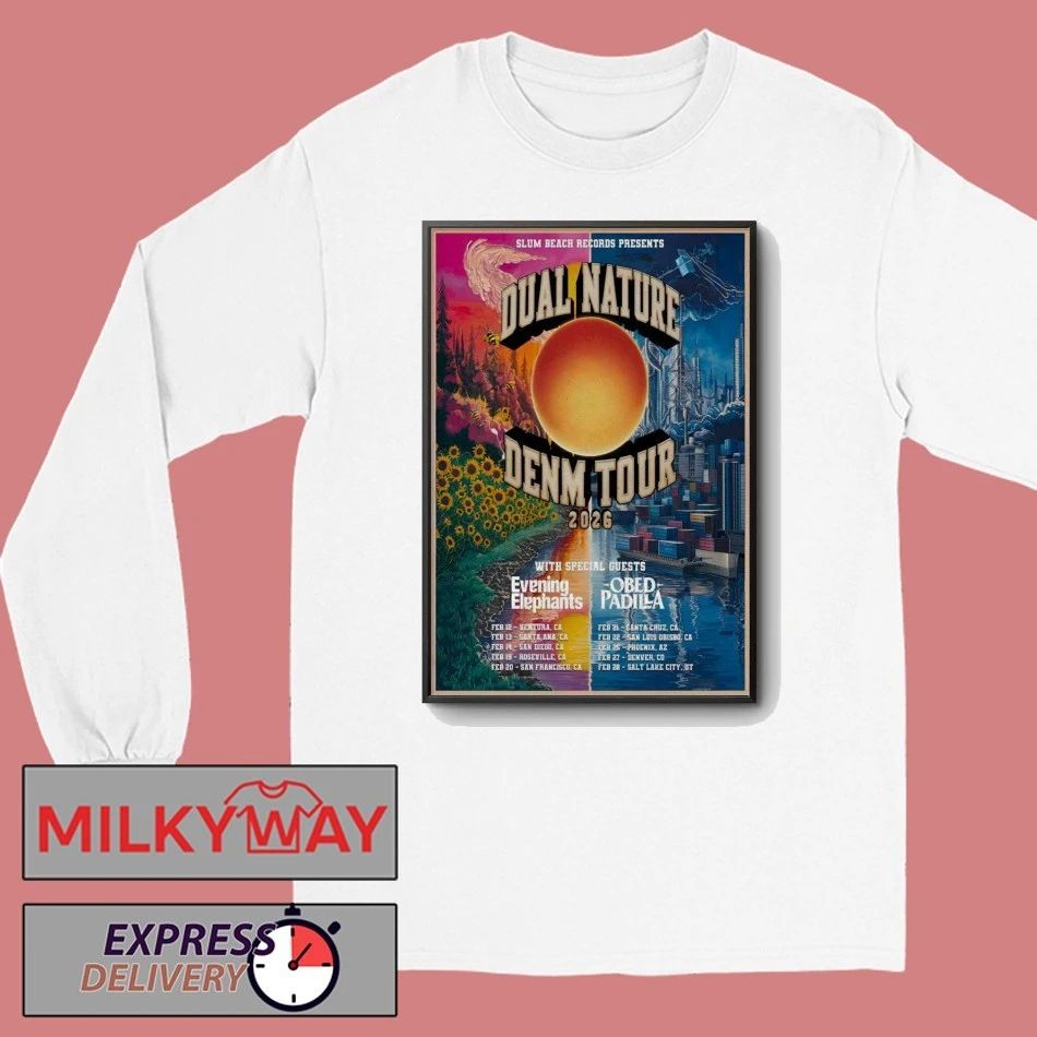 Dual Nature And DENM 2026 Shows Poster shirt