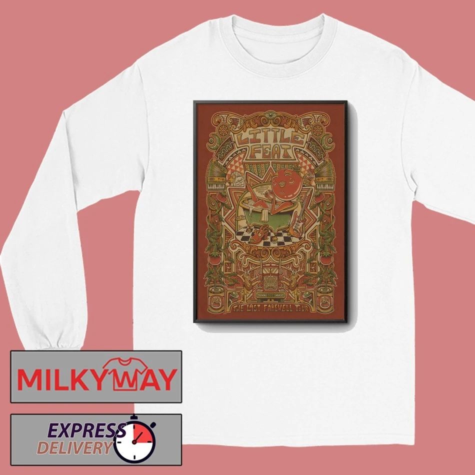 Little Feat The Last Farewell 2026 Tour Poster shirt