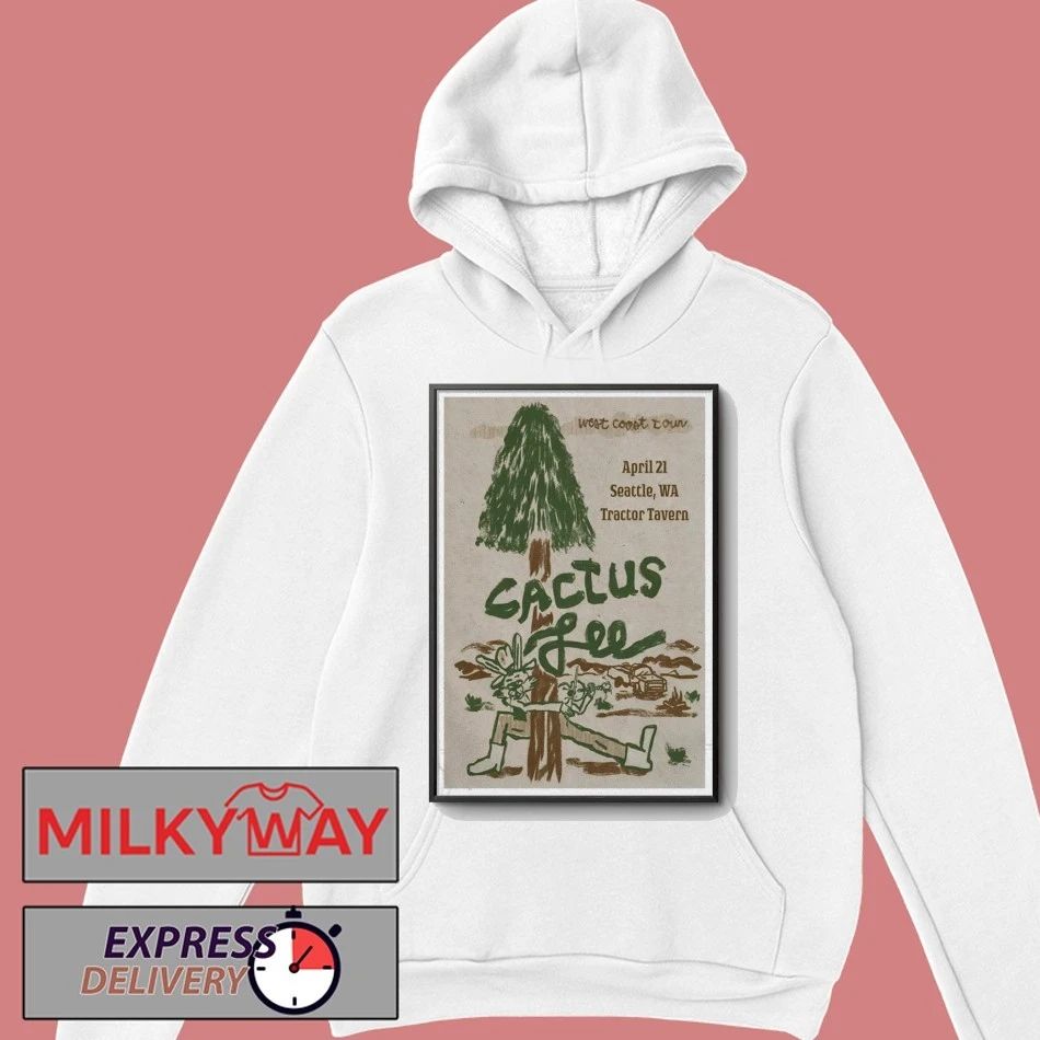 Poster Apr 21 2026 Cactus Seattle WA Tour On Lee shirt