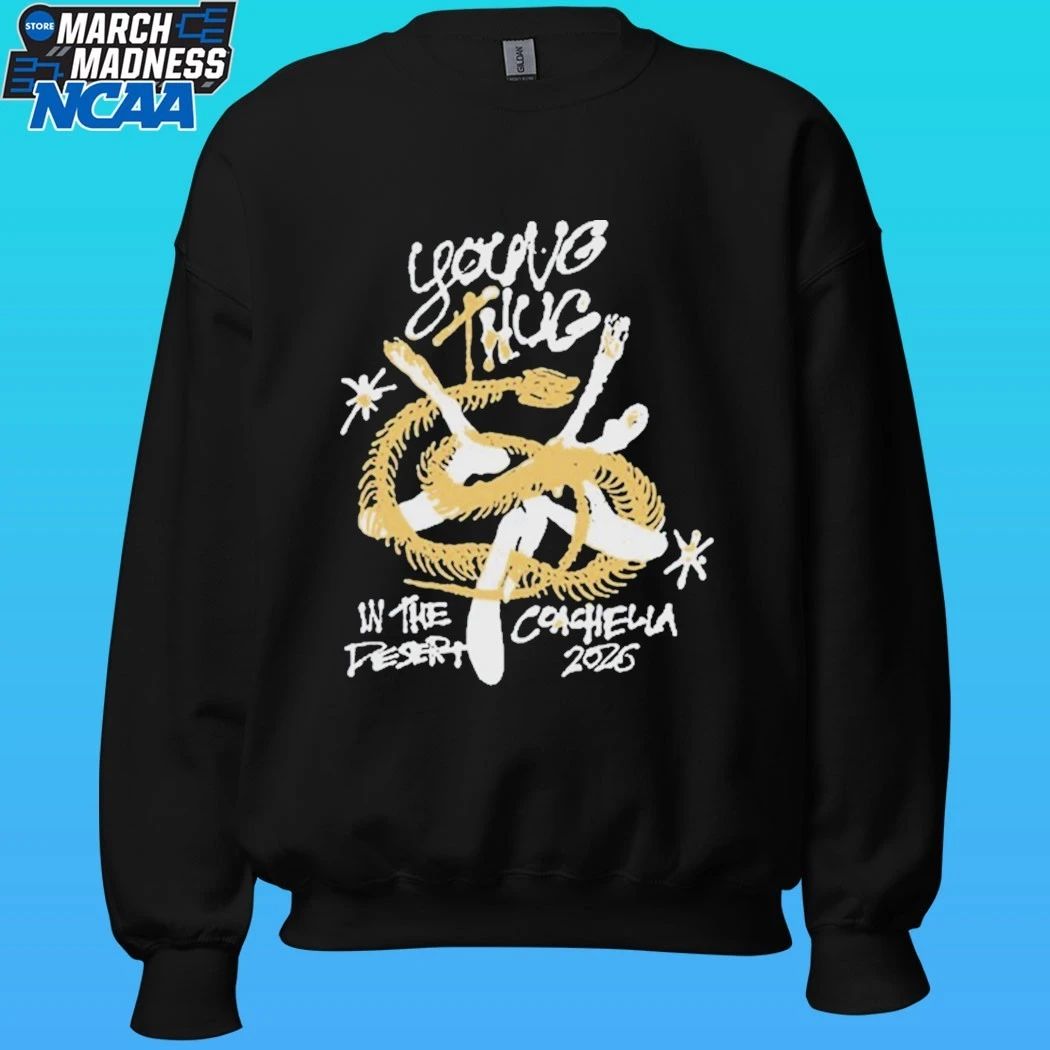 Young Thug In The Desert Coachella 2026 Shirt