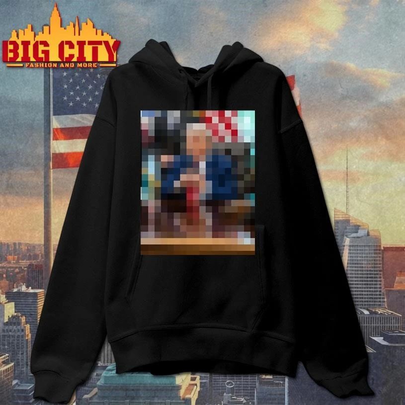 The White House Donald Trump Pixel Art Shirt