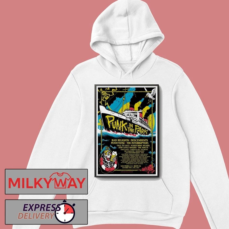 Punk In The Park San Pedro California Poster shirt