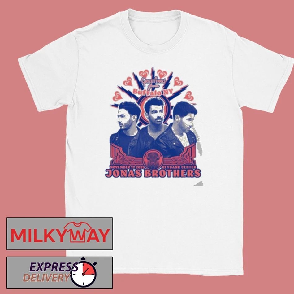 Jonas Brother Nov 12 2025 Buffalo shirt