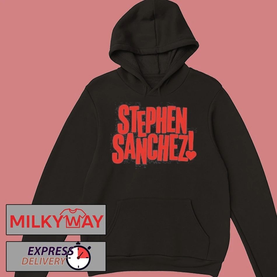 New Stephen Sanchez Exclamation Heart Logo Shirt