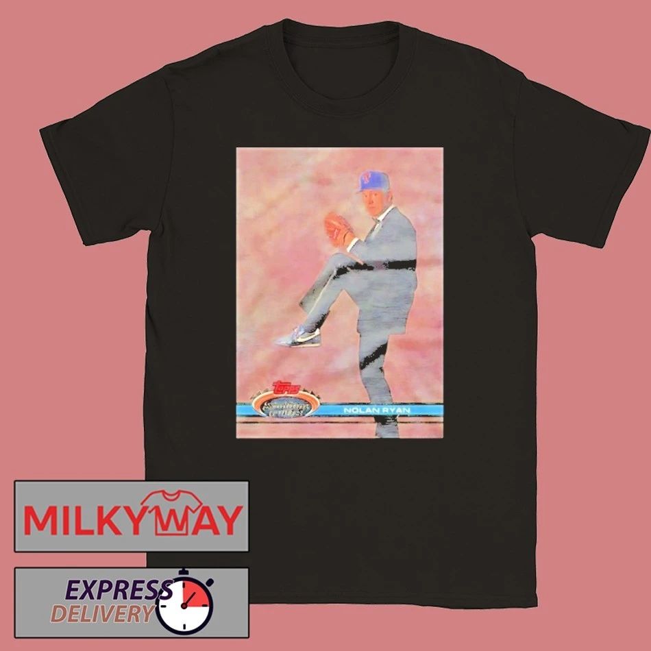 Texas Rangers Nolan Ryan Topps Baseball Shirt