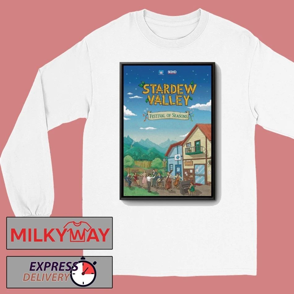 Stardew Valley Festival of Seasons Poster shirt