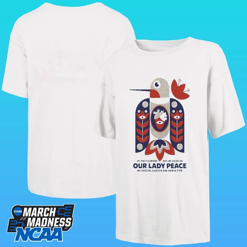 Our Lady Peace At The Fillmore Detroit On April 2 2026 Shirt