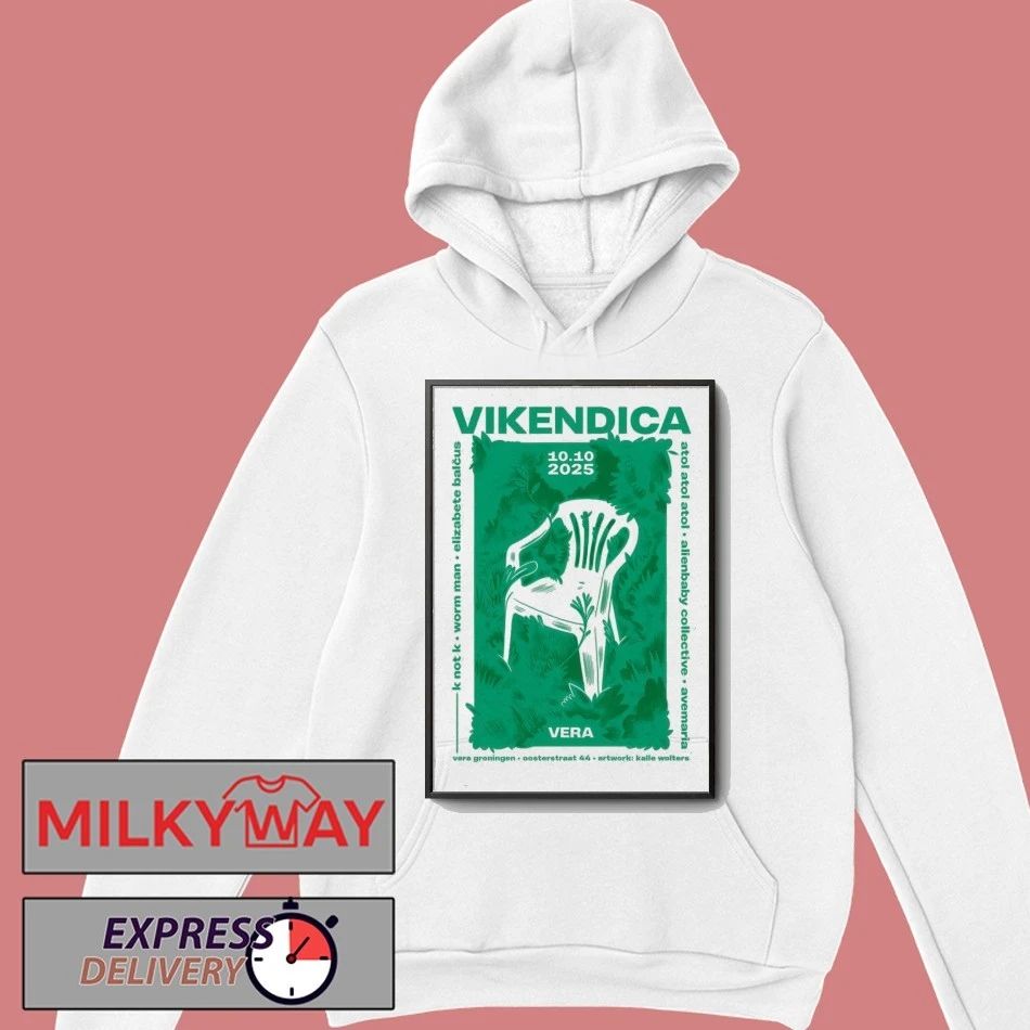 Vikendica Groningen Oct 10 2025 Poster shirt