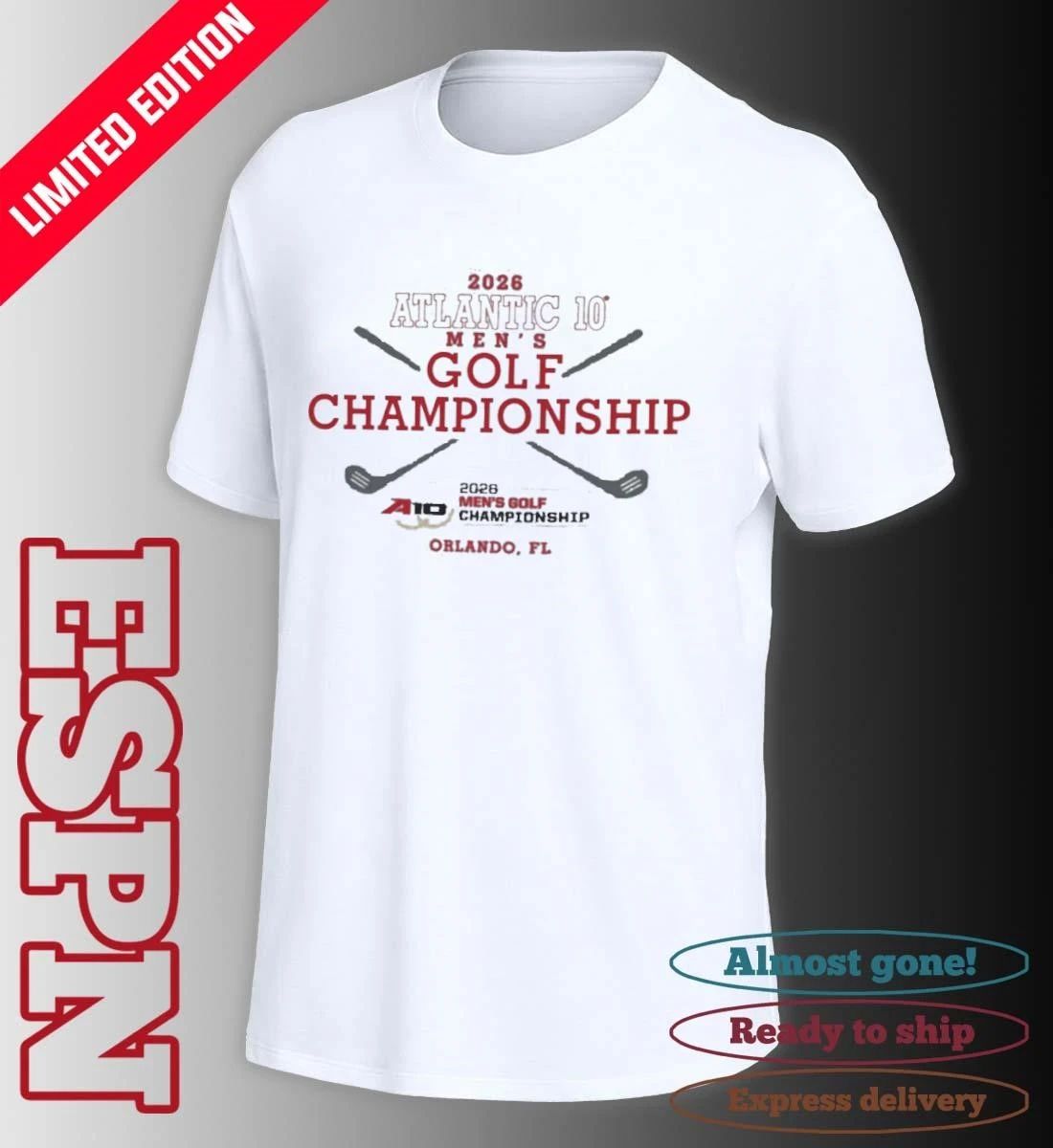 2026 A-10 Men’s Golf Championship Shirt