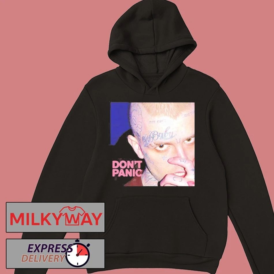Lil Peep Don’t Panic Single Cover Unisex T-Shirt