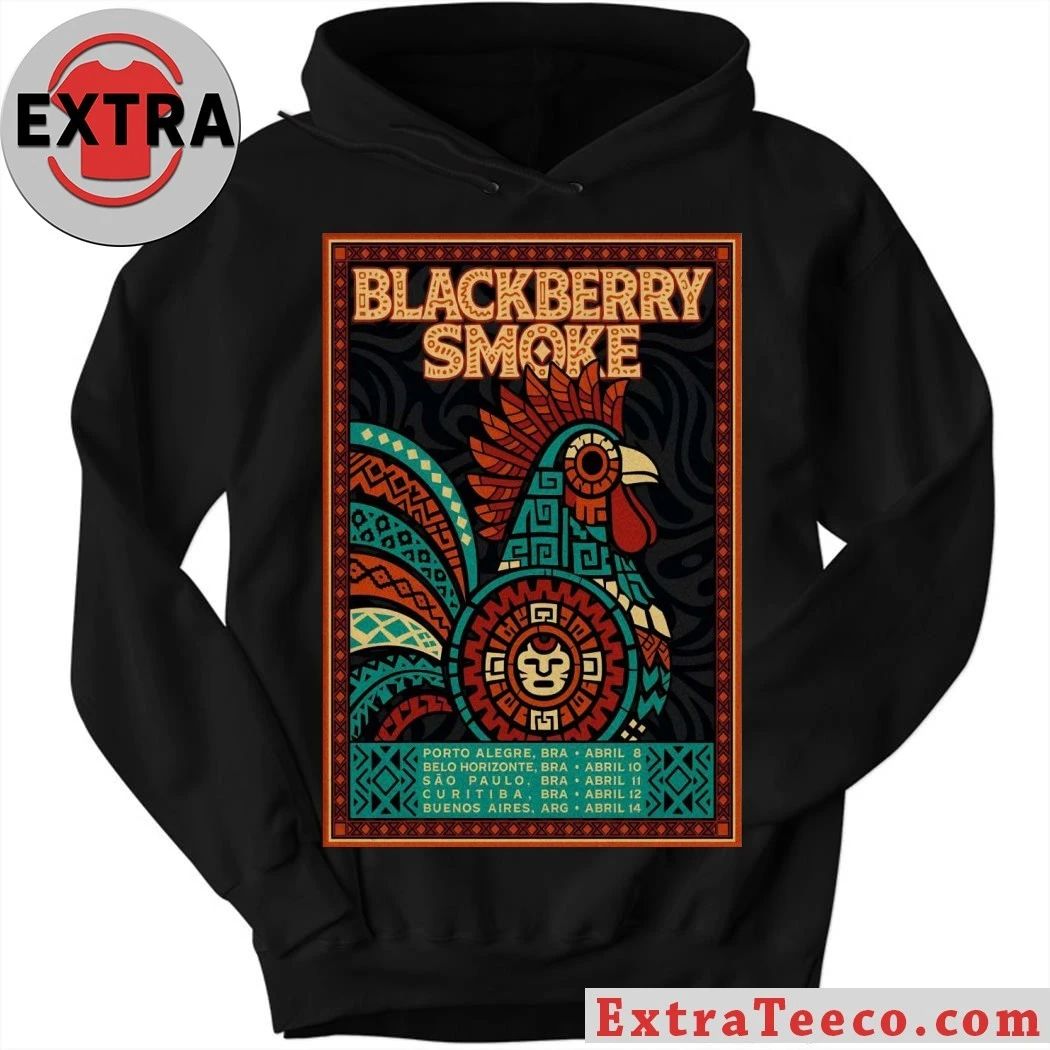 Blackberry Smoke April 2026 Tour Poster Shirt