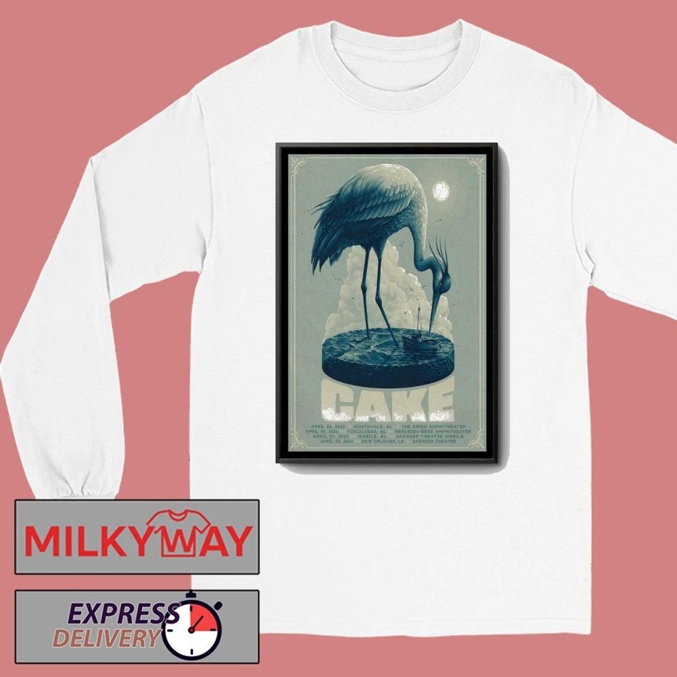 2026 Cake Band Show Alabama & Louisiana Poster shirt