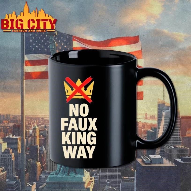 Crown No Kings No Faux King Way Anti-Trump Shirt