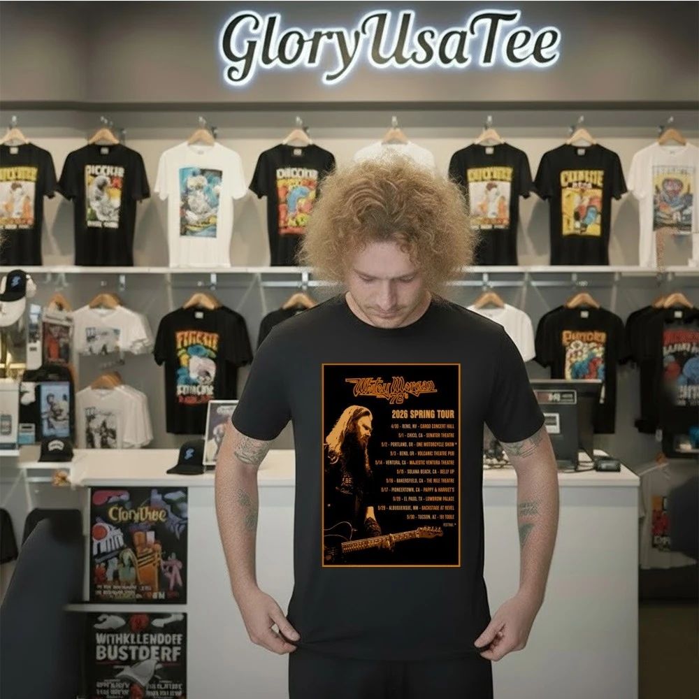 Whitey Morgan Spring 2026 Tour Shirt