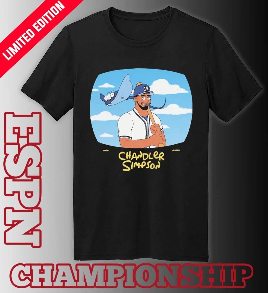 Chandler Simpson Tampa Bay Rays Cartoon Shirt