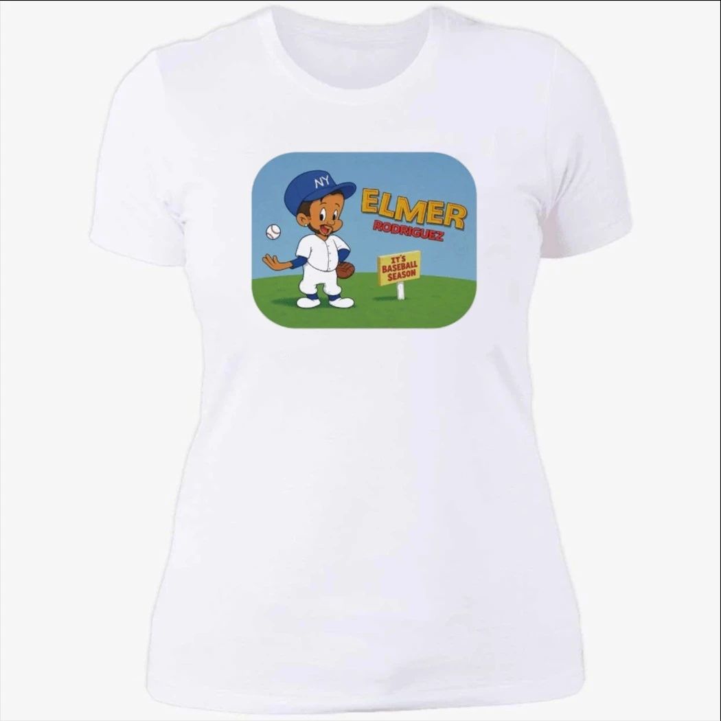 Elmer Rodriguez Tunes Its Baseball Season New York Yankees Shirt