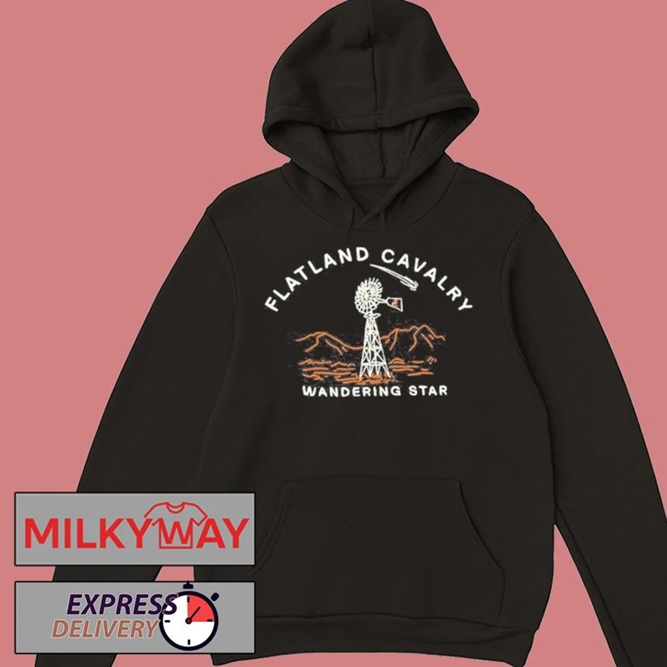 2026 Flatland Cavalry Sweatshirt Wandering Star Embroidered shirt