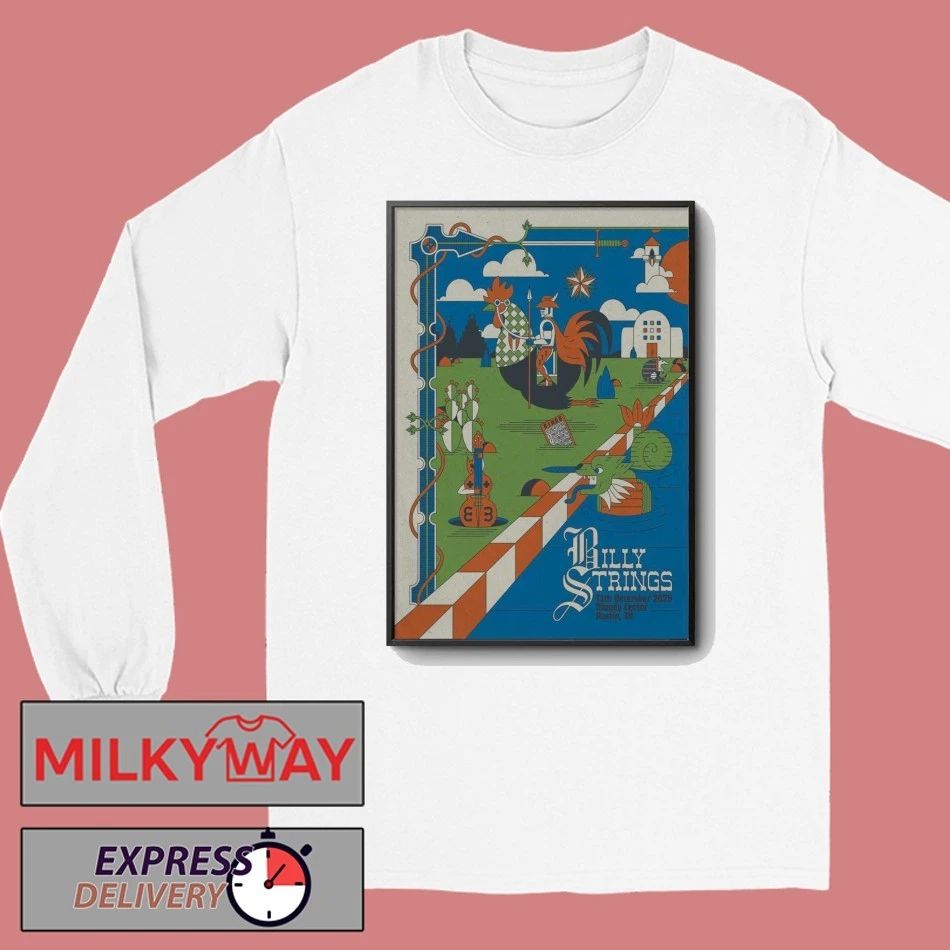 Billy Strings Dec 13 2025 Moody Center Austin TX Poster shirt