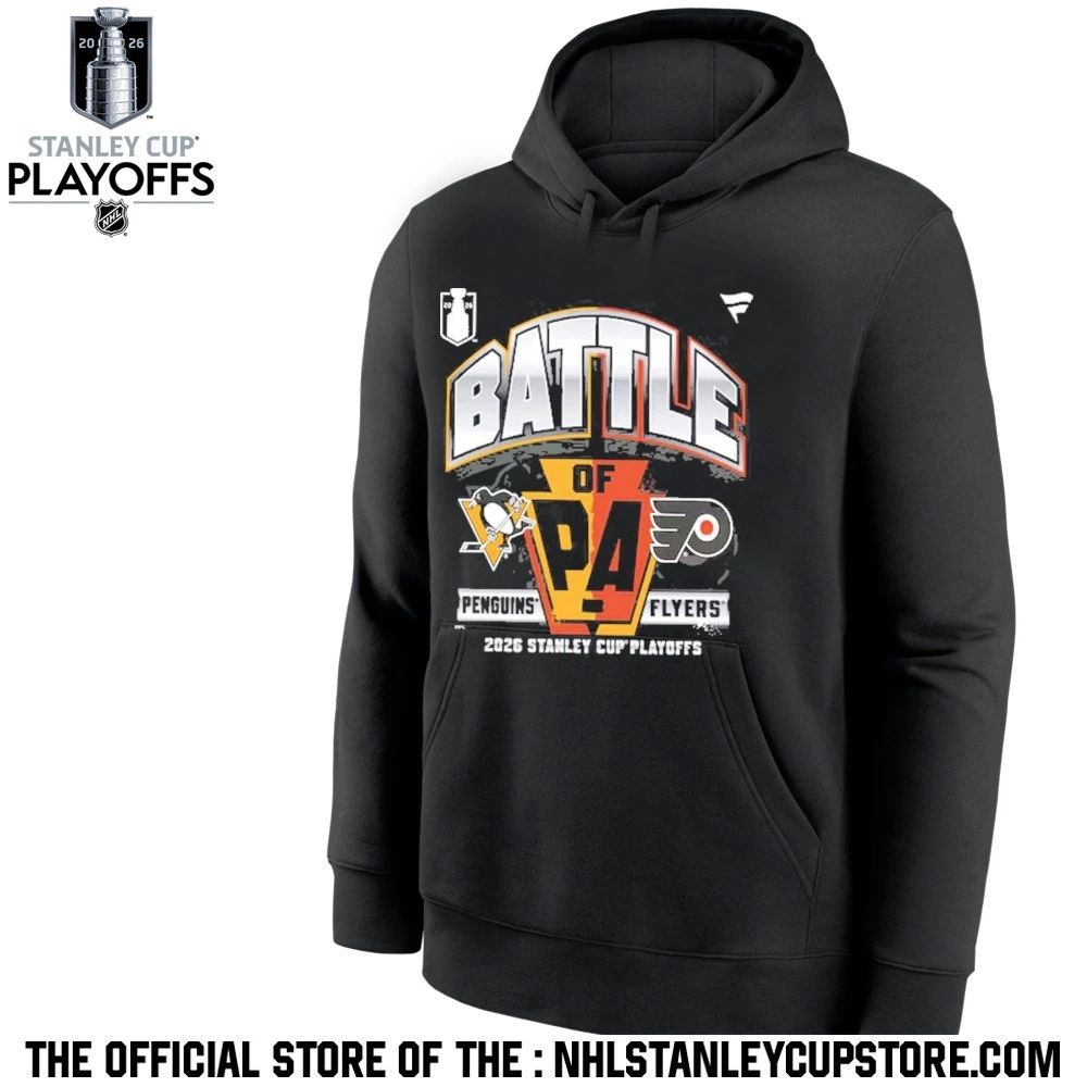 Penguins Vs Flyers Battle of PA NHL Stanley Cup Playoffs 2026 Shirt