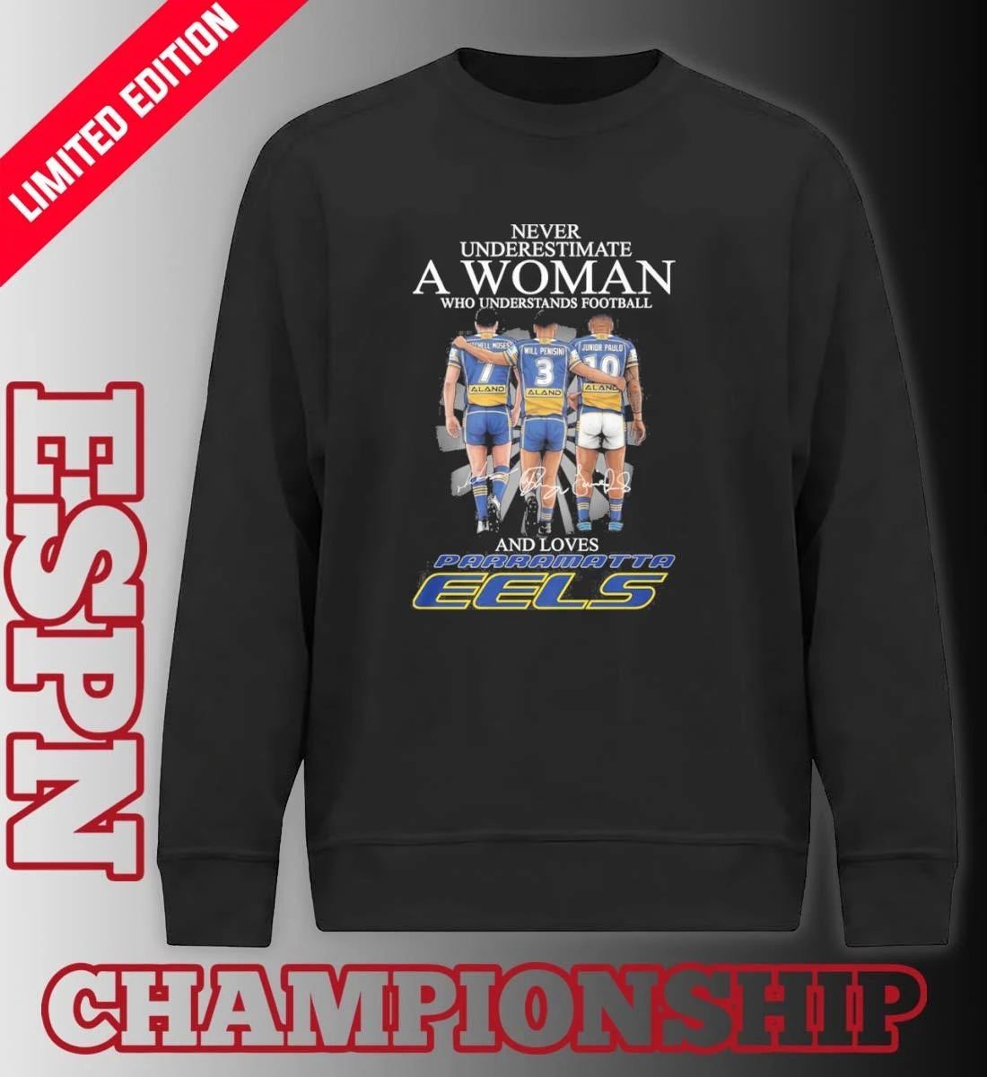 Never Underestimate A Woman Who Understands Football And Loves Parramatta Eels Players 2026 Shirt