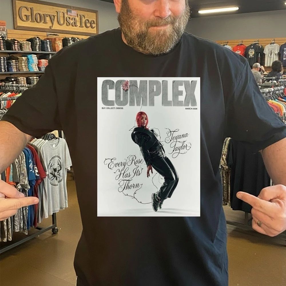 Complex Magazine Cover March 2026 Teyana Taylor Every Rose Has Its Thorn Feature Shirt