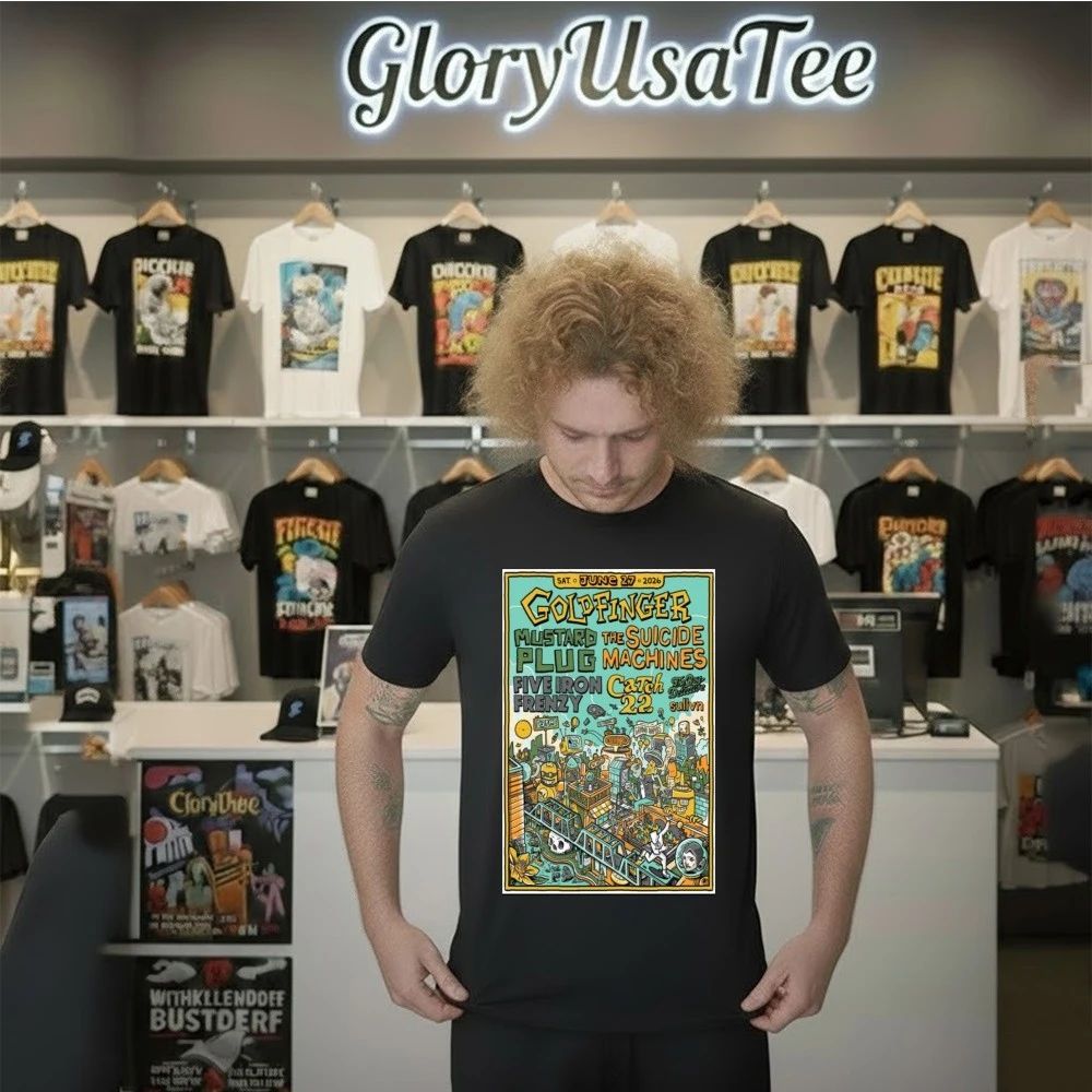 Goldfinger June 27 2026 The Intersection, Grand Rapids, MI Poster Shirt