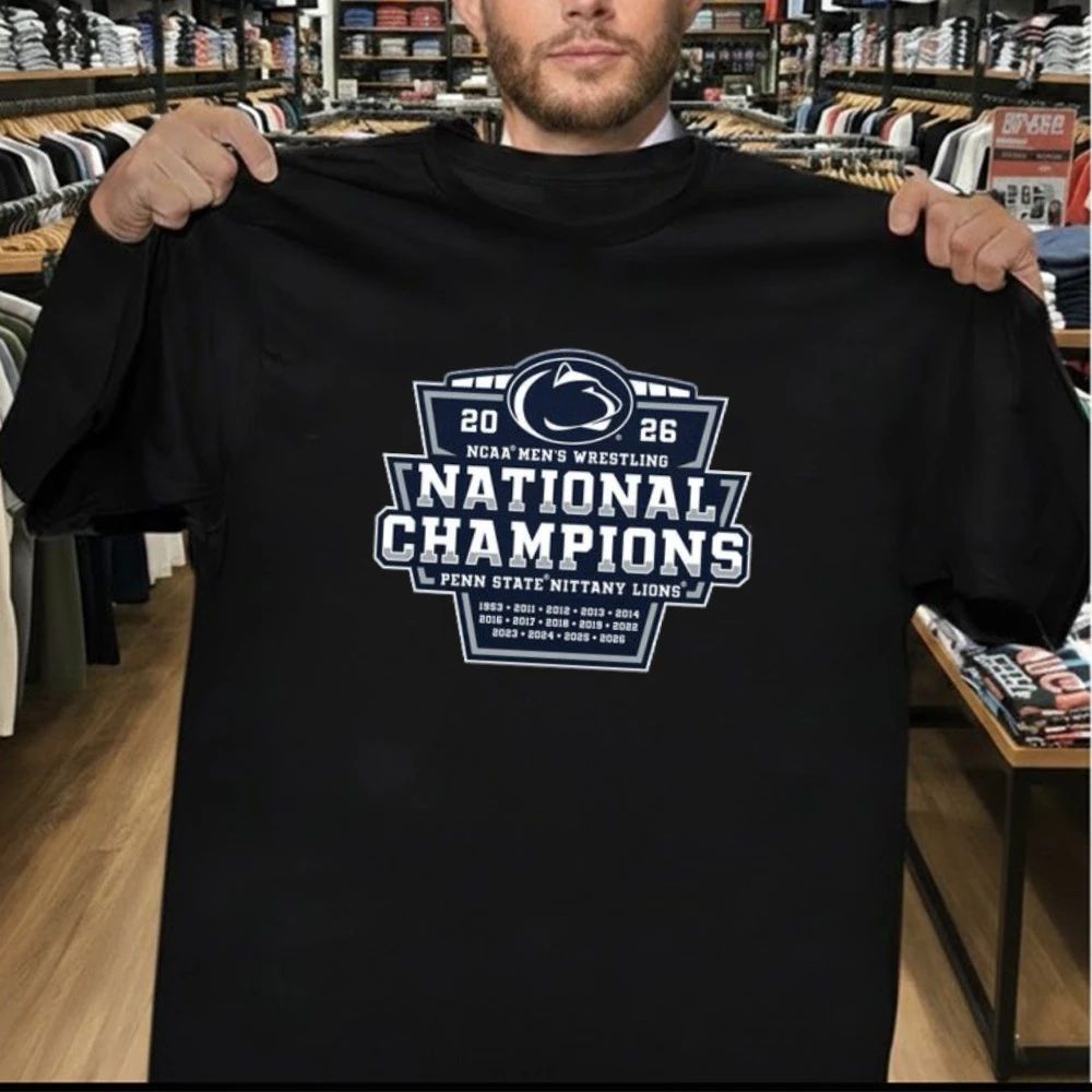 Penn State 2026 NCAA Wrestling National Champs T-Shirt